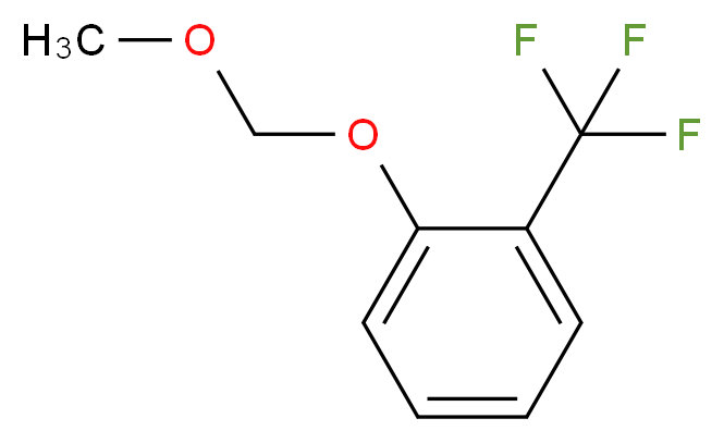 2-(甲氧基甲氧基)三氟甲苯_分子结构_CAS_336628-65-0)