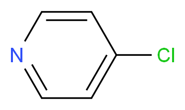 4-chloropyridine_分子结构_CAS_626-61-9
