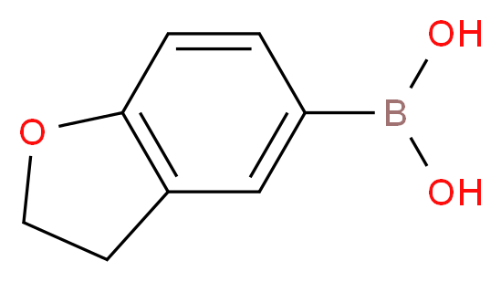 2,3-Dihydrobenzo[b]furan-5-boronic acid_分子结构_CAS_227305-69-3)