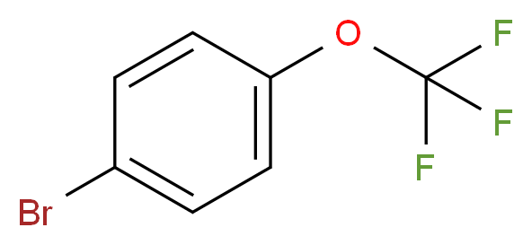 1-Bromo-4-(trifluoromethoxy)benzene_分子结构_CAS_407-14-7)