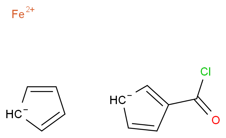 Ferrocenoyl chloride_分子结构_CAS_1293-79-4)