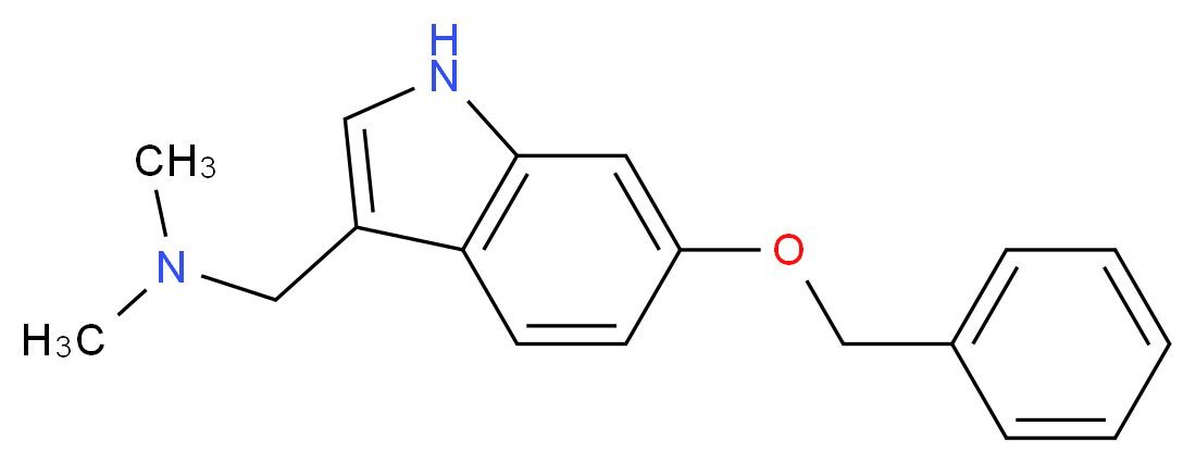 6-Benzyloxygramine_分子结构_CAS_57765-22-7)