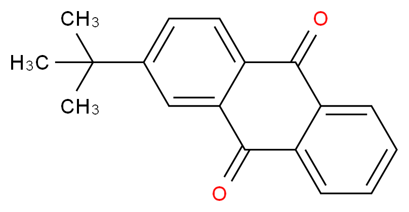 2-叔丁基蒽醌_分子结构_CAS_84-47-9)