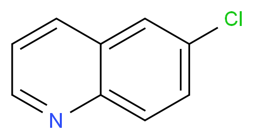 6-Chloroquinoline_分子结构_CAS_)