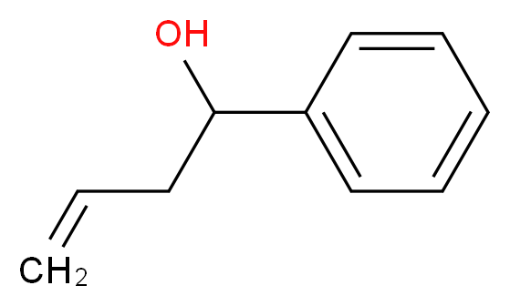 4-苯基-1-丁烯-4-醇_分子结构_CAS_936-58-3)