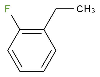 1-Ethyl-2-fluorobenzene_分子结构_CAS_446-49-1)