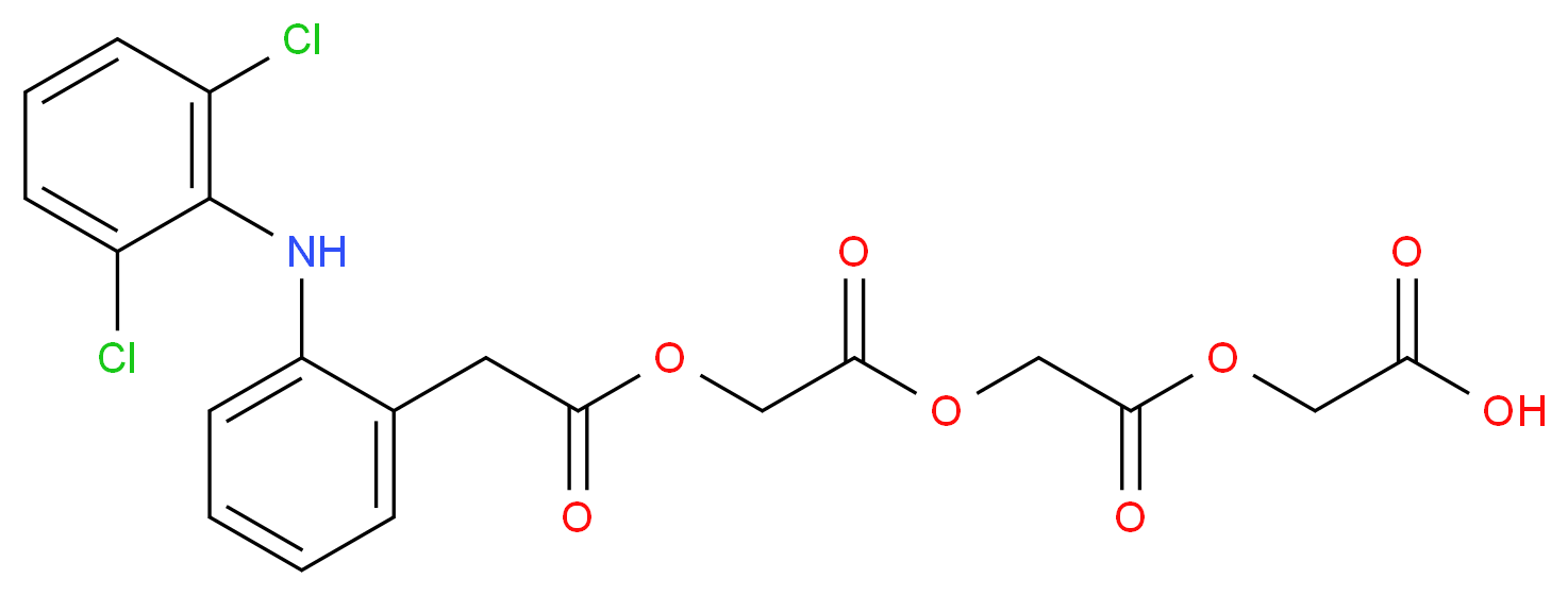 Diacetic Aceclofenac_分子结构_CAS_1216495-92-9)