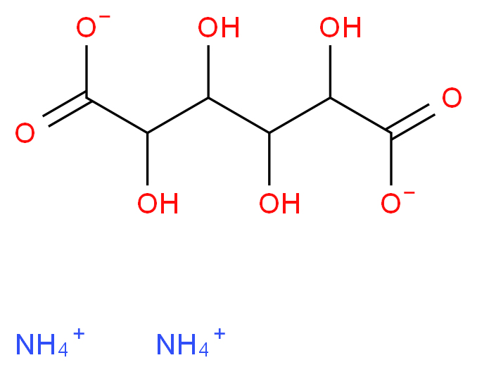 AMMONIUM MUCATE_分子结构_CAS_527-04-8)
