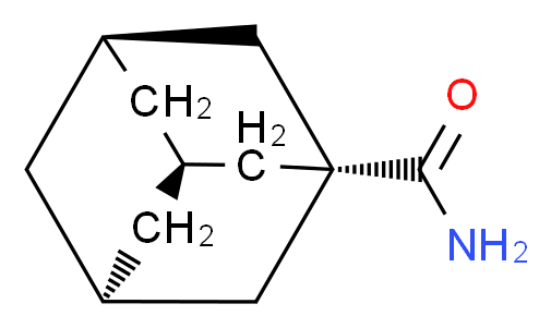 (3R,5S,7s)-adamantane-1-carboxamide_分子结构_CAS_5511-18-2