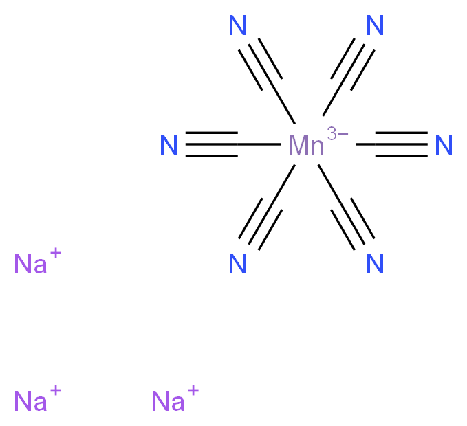 SODIUM MANGANICYANIDE_分子结构_CAS_)