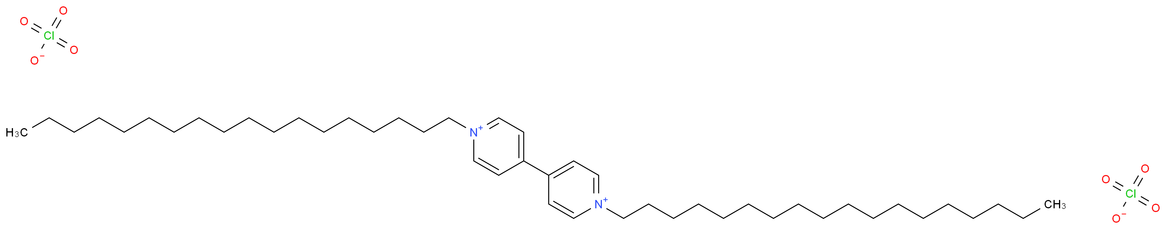 1-octadecyl-4-(1-octadecylpyridin-1-ium-4-yl)pyridin-1-ium diperchlorate_分子结构_CAS_126192-46-9