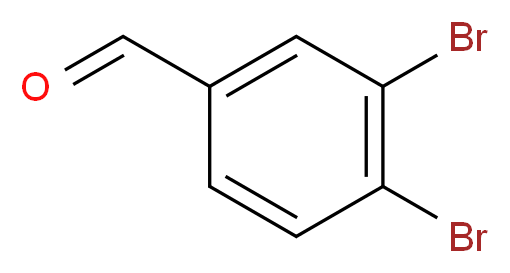 3,4-Dibromobenzaldehyde 99%_分子结构_CAS_74003-55-7)