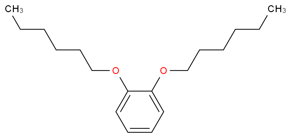 1,2-bis(hexyloxy)benzene_分子结构_CAS_94259-20-8