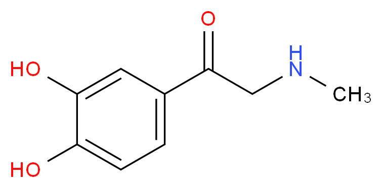 Adrenalone_分子结构_CAS_99-45-6)