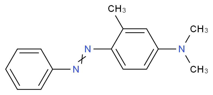 4-Dimethylamino-2-methylazobenzene_分子结构_CAS_54-88-6)