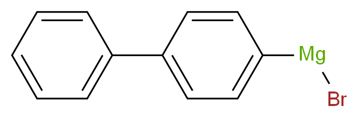 bromo(4-phenylphenyl)magnesium_分子结构_CAS_3315-91-1