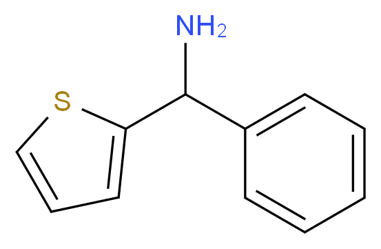 1-phenyl-1-(2-thienyl)methanamine_分子结构_CAS_5693-42-5)