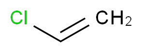 乙烯基氯_分子结构_CAS_75-01-4)