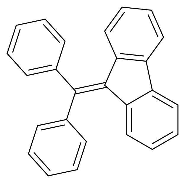 9-(diphenylmethylidene)-9H-fluorene_分子结构_CAS_4709-68-6