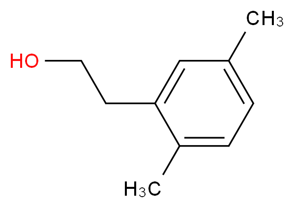 2-(2,5-dimethylphenyl)ethan-1-ol_分子结构_CAS_6972-51-6