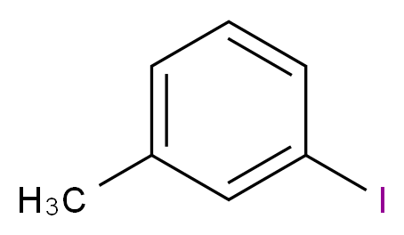 1-iodo-3-methylbenzene_分子结构_CAS_625-95-6