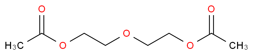 2-[2-(acetyloxy)ethoxy]ethyl acetate_分子结构_CAS_628-68-2