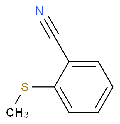 2-(methylthio)benzonitrile_分子结构_CAS_6609-54-7)