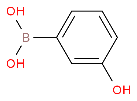 3-Hydroxybenzeneboronic acid_分子结构_CAS_87199-18-6)