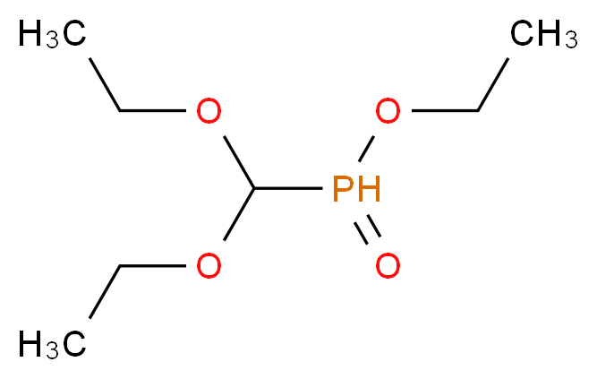 Ethyl (diethoxymethyl)phosphinate_分子结构_CAS_65600-74-0)