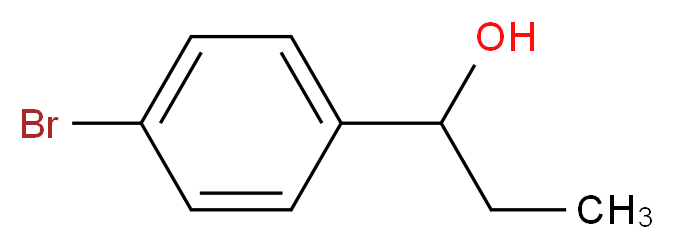 1-(4-bromophenyl)-1-propanol_分子结构_CAS_4489-22-9)