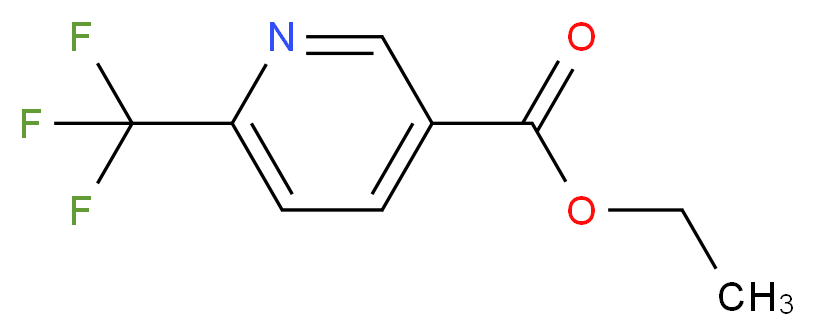 ethyl 6-(trifluoromethyl)pyridine-3-carboxylate_分子结构_CAS_386704-06-9