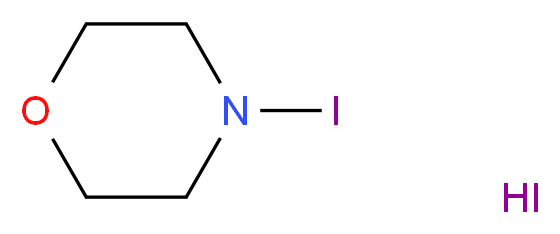 N-Iodomorpholine hydriodide_分子结构_CAS_120972-13-6)