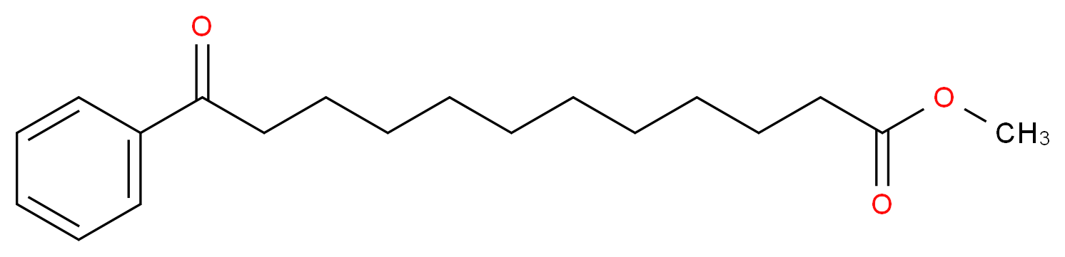 Methyl 12-oxo-12-phenyldodecanoate_分子结构_CAS_104828-35-5)