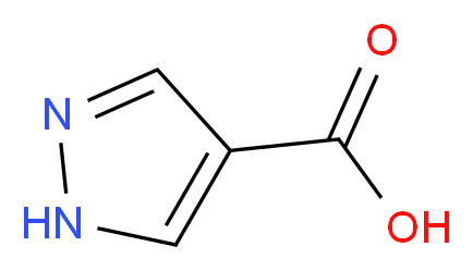 1H-Pyrazole-4-carboxylic acid_分子结构_CAS_37718-11-9)