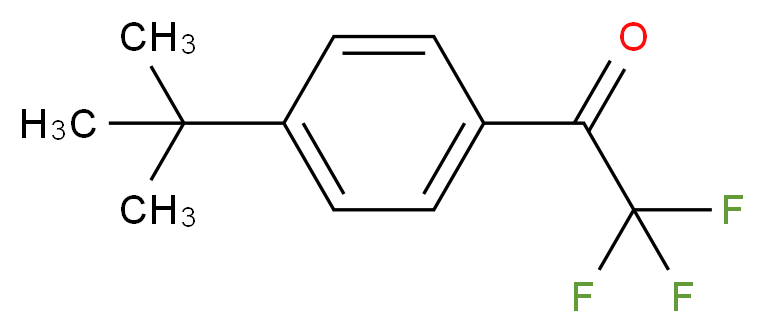 1-(4-tert-butylphenyl)-2,2,2-trifluoroethan-1-one_分子结构_CAS_73471-97-3