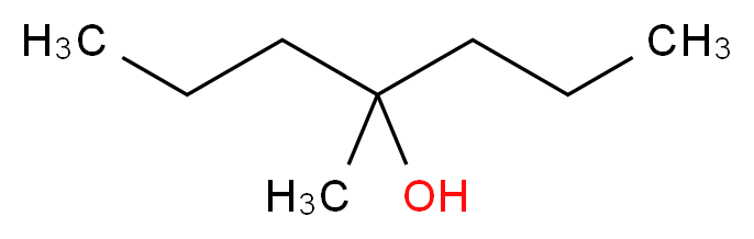 4-methylheptan-4-ol_分子结构_CAS_598-01-6