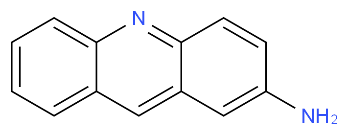 2-Aminoacridine_分子结构_CAS_581-28-2)