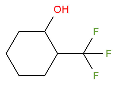 2-(trifluoromethyl)cyclohexan-1-ol_分子结构_CAS_)