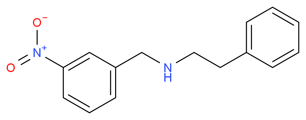 [(3-nitrophenyl)methyl](2-phenylethyl)amine_分子结构_CAS_104720-70-9