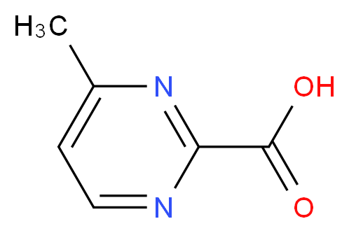 4-methylpyrimidine-2-carboxylic acid_分子结构_CAS_933738-87-5