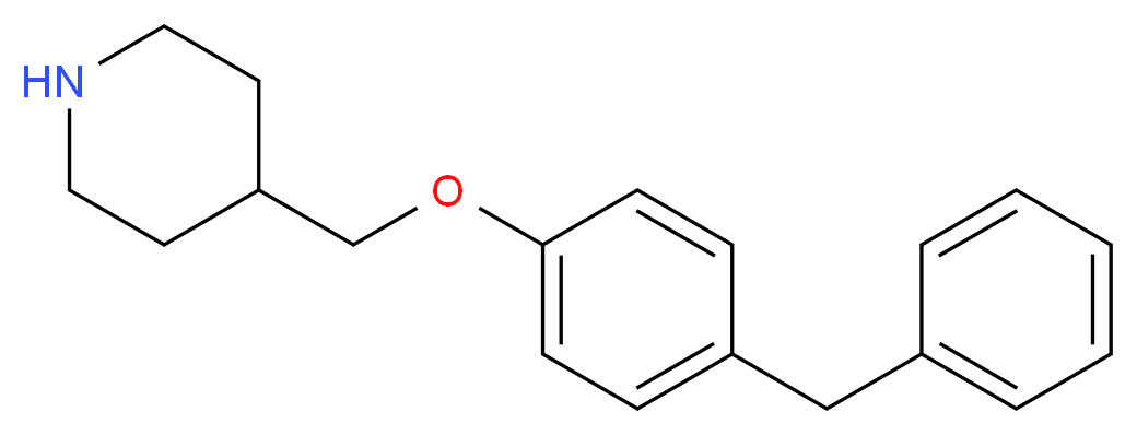4-[(4-Benzylphenoxy)methyl]piperidine_分子结构_CAS_)