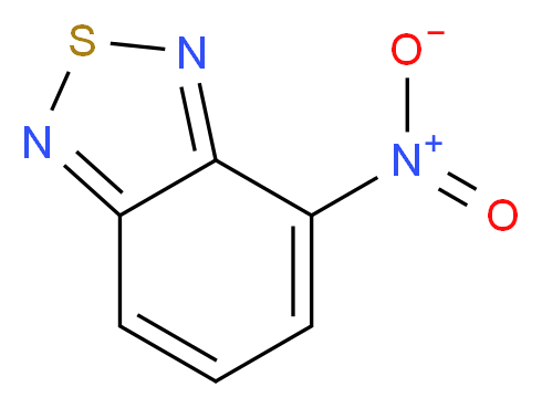 4-NITRO-2,1,3-BENZOTHIADIAZOLE_分子结构_CAS_6583-06-8)