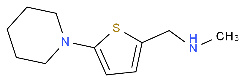 2-[(Methylamino)methyl]-5-piperidin-1-ylthiophene_分子结构_CAS_953409-06-8)