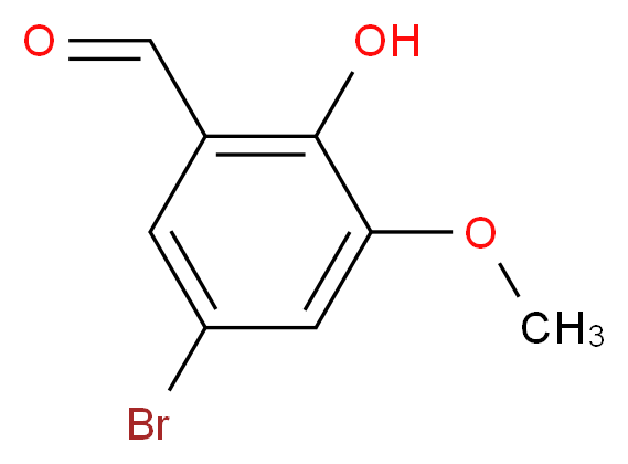 5-bromo-2-hydroxy-3-methoxybenzaldehyde_分子结构_CAS_5034-74-2)