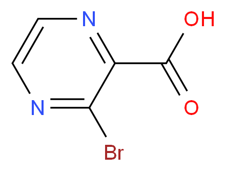 3-Bromopyrazine-2-carboxylic acid_分子结构_CAS_937669-80-2)