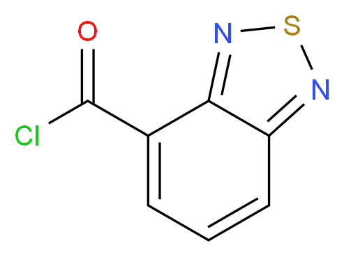 2,1,3-benzothiadiazole-4-carbonyl chloride_分子结构_CAS_148563-33-1)