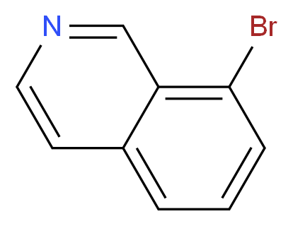 8-Bromoisoquinoline 95%_分子结构_CAS_63927-22-0)