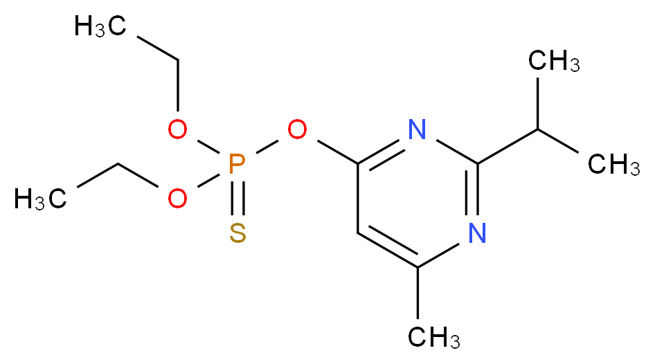 CAS_333-41-5 分子结构