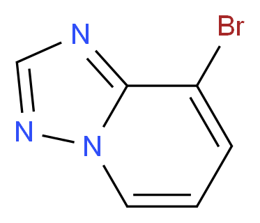 8-Bromo[1,2,4]triazolo[1,5-a]pyridine_分子结构_CAS_868362-18-9)