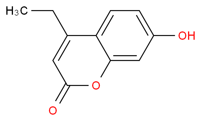 4-Ethoxy-7-hydroxy-chromen-2-one_分子结构_CAS_64231-10-3)